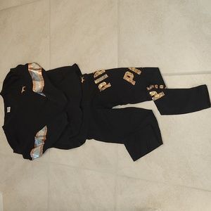 PINK Bling Vintage 2 Piece Outfit XS Brand New - No Tags